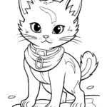 🐱 75 Cat Coloring Pages: Free Printable Sheets Intended For Printable Cat PicturesColor