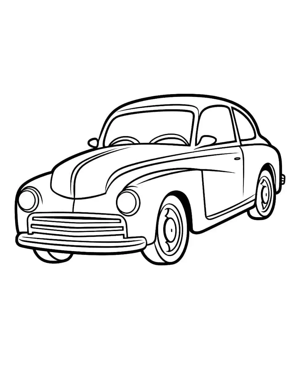 🚗 50 Car Coloring Pages: Free Printable Sheets regarding Printable Car PicturesColor