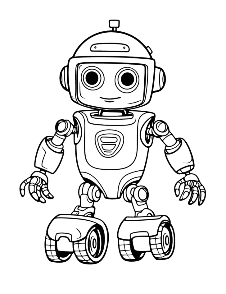 Free Printable Super Hero Robot