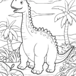 🦕 50 Dinosaur Coloring Pages: Free Printable Sheets In Printable Dinosaur Coloring Book