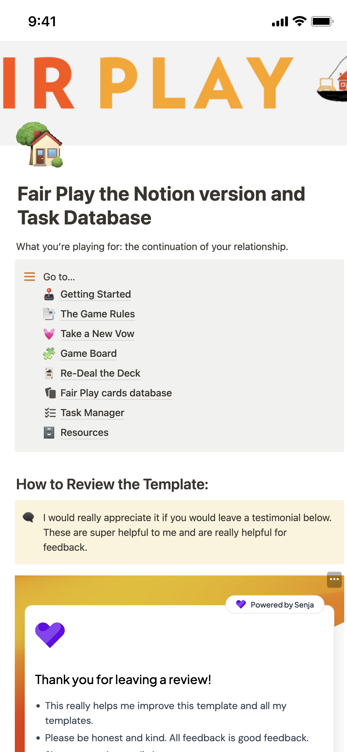 Fair Play The Notion Version | Notion Template regarding Fair Play Deck Eve Rodsky Printable