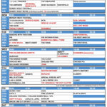 Fall Tv Schedule 2024: Network Tv Grid — Cbs, Nbc, Abc, Fox, Cw For 2024 Olympics Tv Schedule Printable Usa