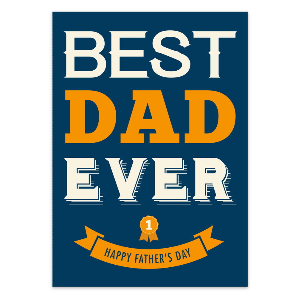 Father&amp;#039;S Day Card - Best Dad - Printable In Lds Seasonal with regard to Father&amp;#039;S Day Printable