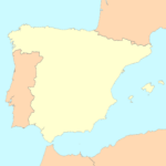 File:spain Map Blank   Wikimedia Commons Pertaining To Printable Outline Map Spain Portugal