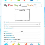 First Day Of School Printables For Kids – At Home With Zan Pertaining To First Day Of School Printable