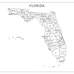 Florida Labeled Map Intended For Florida State Map Printable