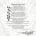 Footprints In The Sand Poem Svg, Pdf, Png Digital File Vector inside Printable Footprints in the Sand