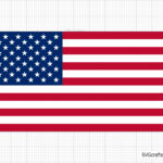 Free American Flag Svg, Free Us Flag Svg, Usa Flag Clipart, Us With Regard To Printable High Resolution American Flag