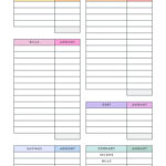 Free And Customizable Budget Templates inside Monthly Budget Worksheet Printable