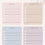 Free And Customizable To Do List Templates Intended For To Do List Printable