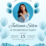 Free And Printable Birthday Invitation Templates | Canva Inside Free Printable Birthday Invitations With Photo Free Download