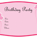 Free Birthday Invitations To Print   Drevio : Free And Printable With Regard To Free Birthday Invitations Printable