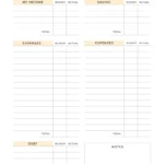 Free Budget Planner Templates | Printable & Fillable With Regard To Free Printable Budget Planner