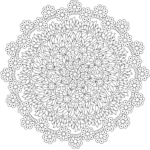 Free Coloring Pages For You To Print   Monday Mandala Throughout Printable Mandalascolor