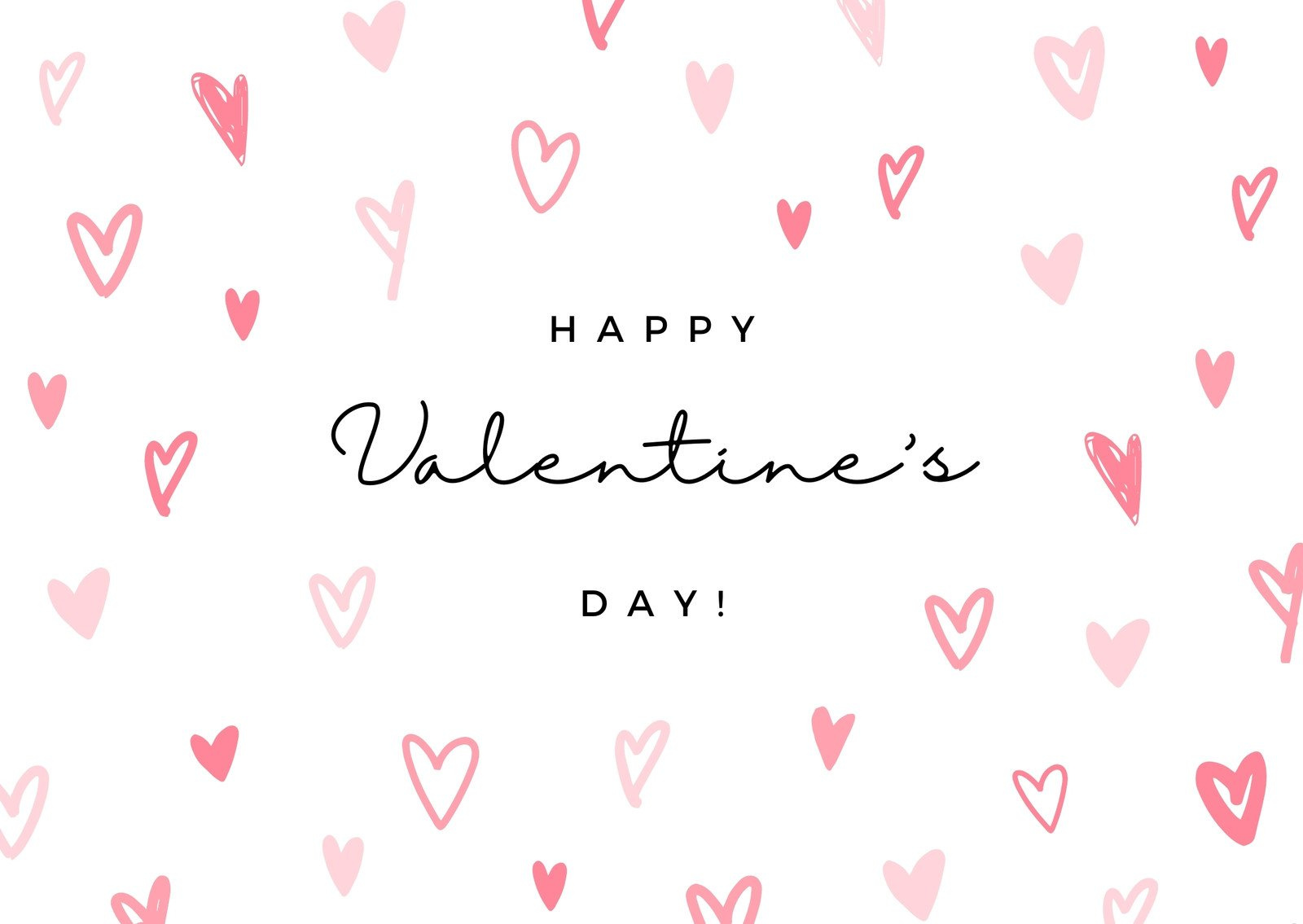 Free Custom Printable Valentine&amp;#039;S Day Card Templates | Canva for Valentines Day Card Printable