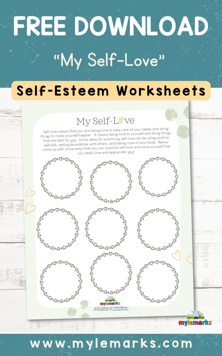 Self Love And Mental Health Printables