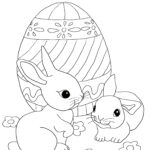 Free Easter Coloring Pages For Kids: High Printing Quality Pertaining To Printable Easter Coloring Sheets