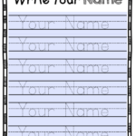 Free Editable Name Tracing Activity Throughout Free Printable Name Tracing