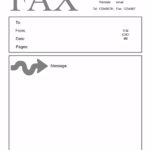 Free Fax Cover Sheet Template | Customize Online Then Print With Printable Fax Cover Sheet