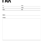 Free Fax Cover Sheets | Faxburner For Printable Fax Cover Sheet