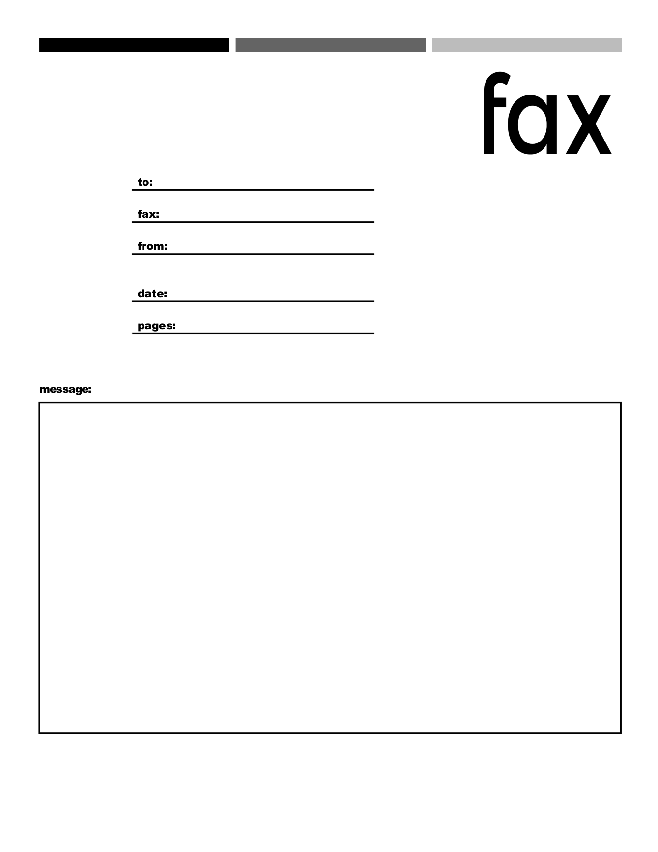 Free Fax Cover Sheets | Faxburner with Fax Cover Letter Printable