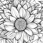 Free Flower Coloring Pages For Kids And Adults | Skip To My Lou For Free Color Sheets Printable