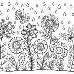 Free Flower Coloring Pages For Kids And Adults | Skip To My Lou In Printable Flower Coloring Sheets