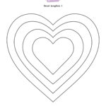 Free Heart Shape Template Download   2 Styles – Debbie Shore Sewing Regarding Heart Shape Template Printable