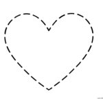 Free Heart Templates Pdf In All Different Sizes Pertaining To Heart Shape Template Printable