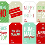 Free Holiday Printable Gift Tags Throughout Gift Tags Free Printable Christmas