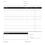 Free Invoice Templates Pdf   World Of Printables For Invoice Template Free Printable