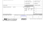 Free Irs Form W 2 | Wage And Tax Statement   Pdf – Eforms With W 2 Form Printable