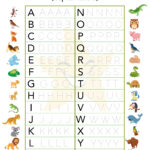 Free Letter Tracing Worksheetsa Children Illustrator/Teacher (Pdf) In Printable Alphabet LettersTrace