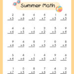 Free Multiplication Worksheet Templates To Use And Print | Canva With Free Printable Multiplication Worksheets