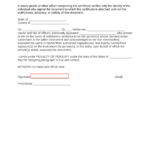 Free Notary Acknowledgment Forms   Pdf | Word – Eforms In Free Printable Documen Statementbe Notarized