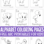 Free Printable Alphabet Coloring Pages For Kids For Alphabet Coloring Book Printable