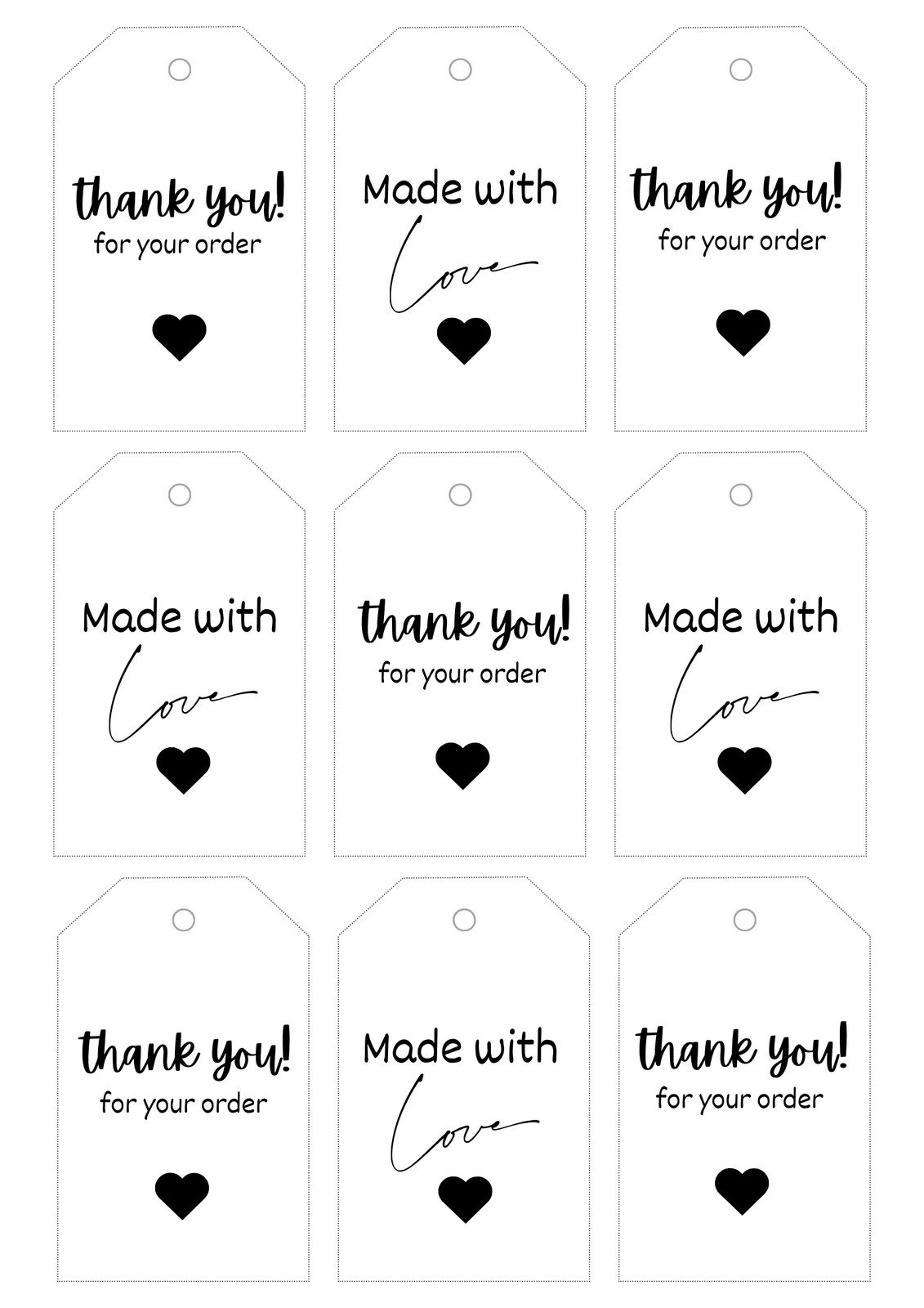 Free, Printable And Customizable Gift Tag Templates | Canva in Free Printable Gift Tags