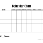 Free Printable And Editable Odd Behavior Chart With Free Printable Behavior Charts