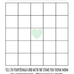 Free Printable Baby Shower Bingo For Baby Shower Bingo Printable