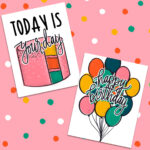 Free Printable Birthday Cards   Pineapple Paper Co. In Free Printable Birthday Cards For Adults