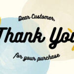 Free Printable Business Thank You Stickers | Canva intended for Printable Stickers Thank You