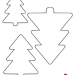 Free Printable Christmas Tree Templates with regard to Printable Christmas Tree Template