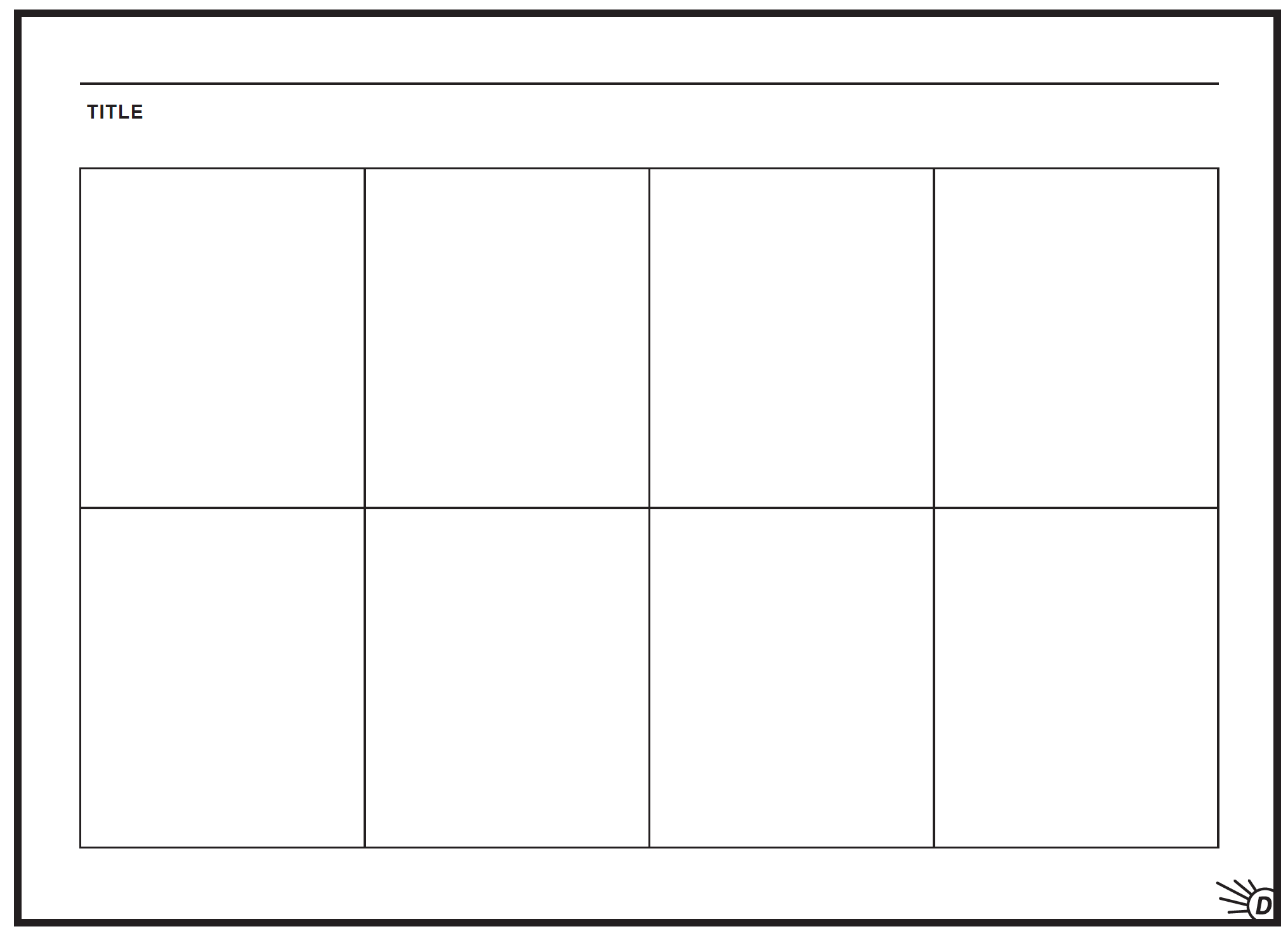 Free Printable Comic Book Template For Kids throughout Blank Cartoon Strip Printable