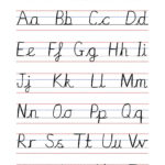 Free Printable Cursive Writing Worksheet Templates | Canva Throughout Cursive Writing Printable Alphabet