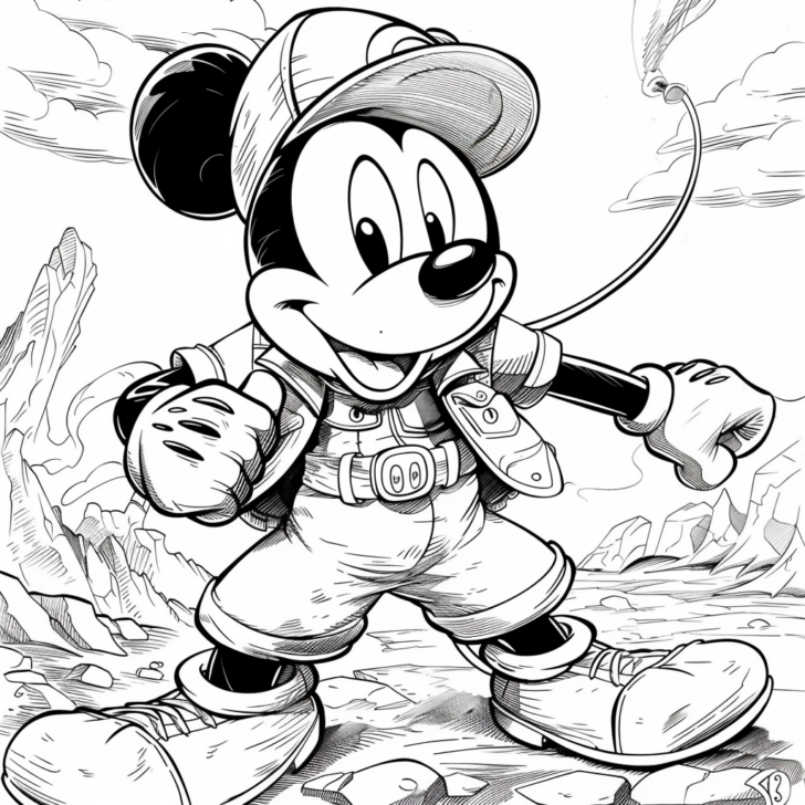 Printable Disney Coloring Sheets