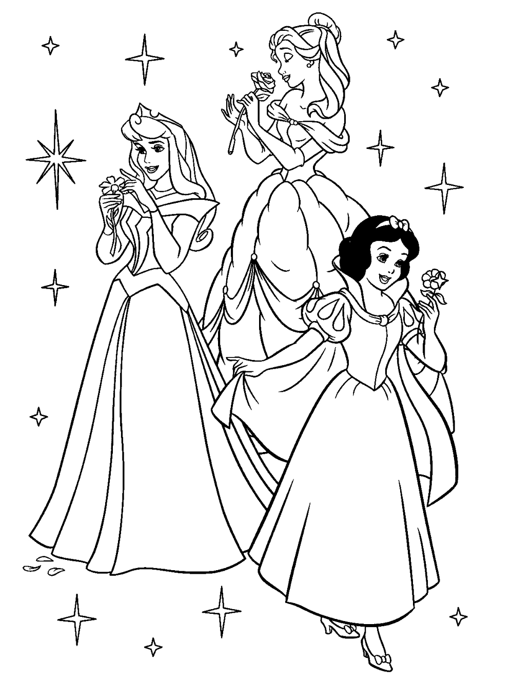 Free Printable Disney Princess Coloring Pages For Kids throughout Disney Princess Coloring Sheets Printables