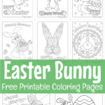 Free Printable Easter Bunny Coloring Pages For Kids & Adults 2024 With Regard To Printable Bunny Picturescolor