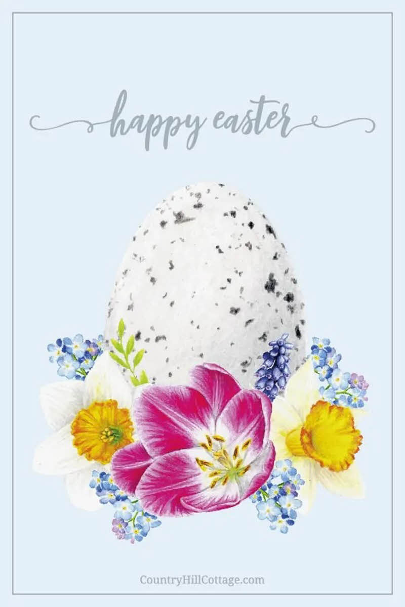 Free Printable Easter Wall Art - 20 Gorgeous Prints! - Shabbyfufu within Free Printable Easter Images