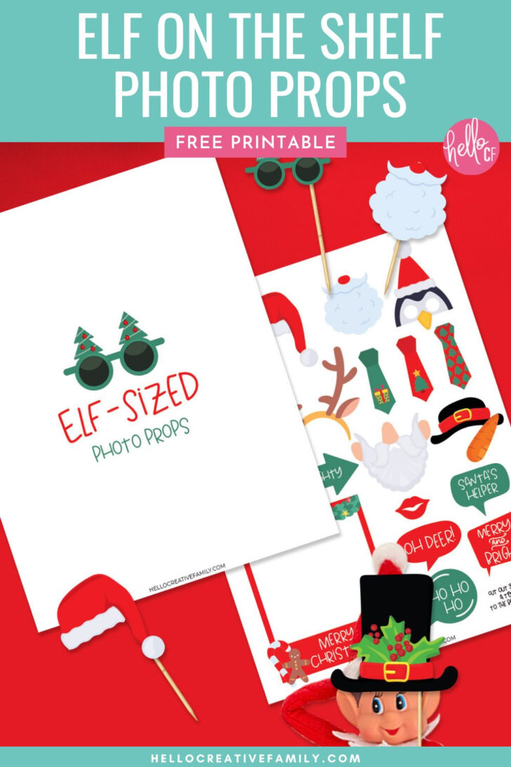 Printable Elf On the Shelf Props