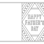 Free Printable Father'S Day Card To Color   The Craft At Home Family Inside Printable Fathers Day Cards